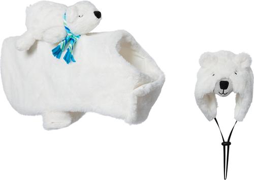 Show full view: Frisco Polar Bear Ride-On Dog Costume, Medium slide 3 of 7