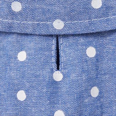 Show full view: Frisco Polka Dot Chambray Dog & Cat Button Up Shirt, X-Large slide 6 of 10