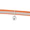 Show in main carousel: Frisco Polyester Personalized Reflective Cat Collar with Bell, Orange, 8 to 12-in neck, 3/8-in wide slide 5 of 8