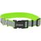 Show in main carousel: Frisco Polyester Personalized Reflective Dog Collar, Lime, Medium - Neck: 14 - 20-in, Width: 3/4-in slide 4 of 7