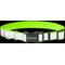 Show in main carousel: Frisco Polyester Personalized Reflective Dog Collar, Lime, Medium - Neck: 14 - 20-in, Width: 3/4-in slide 5 of 7