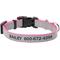 Show in main carousel: Frisco Polyester Personalized Reflective Dog Collar, Pink, XS - Neck: 8 -12-in, Width: 5/8-in slide 1 of 7