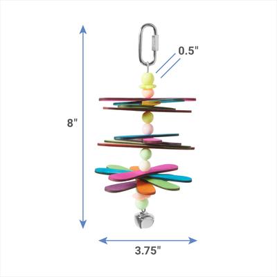 Show full view: Frisco Popsicle Frenzy Bird Chew Toy slide 2 of 6