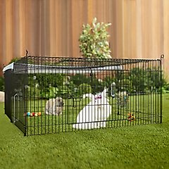 Frisco Portable Outdoor Small Pet Cage (with cover)
