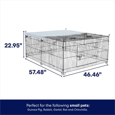 Show full view: Frisco Portable Outdoor Small Pet Cage (with cover) slide 2 of 8
