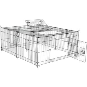 Frisco Portable Outdoor Small Pet Cage (with cover)