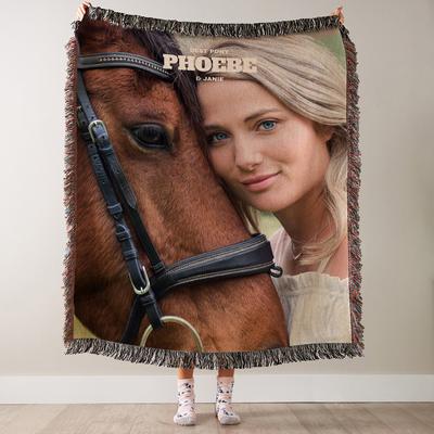 Show full view: Frisco Portrait Woven Throw Personalized Blanket, 60" x 80" slide 3 of 5