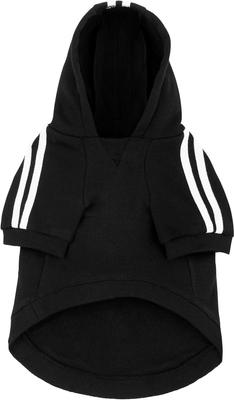 Show full view: Frisco Püppy Dog & Cat Athletic Hoodie, Black, X-Small slide 5 of 11