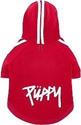 Frisco Püppy Dog & Cat Athletic Hoodie, Red, Large