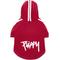 Show in main carousel: Frisco Püppy Dog & Cat Athletic Hoodie, Red, Large slide 4 of 11