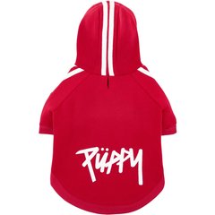 Frisco Püppy Dog & Cat Athletic Hoodie, Red, Medium