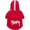 Show in main carousel: Frisco Püppy Dog & Cat Athletic Hoodie, Red, Small slide 1 of 11