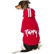 Show in main carousel: Frisco Püppy Dog & Cat Athletic Hoodie, Red, Small slide 3 of 11