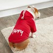 Show in main carousel: Frisco Püppy Dog & Cat Athletic Hoodie, Red, Small slide 7 of 11