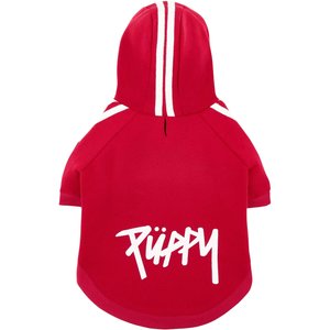 Frisco Püppy Dog & Cat Athletic Hoodie, Red, X-Large