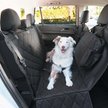 Show in main carousel: Frisco Premium Quilted Water Resistant Hammock Car Seat Cover with Seatbelt Tether & Travel Bag, Black/Gray slide 1 of 7
