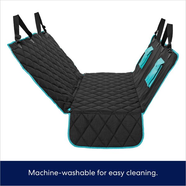 Frisco Premium Quilted Water Resistant Hammock Car Seat Cover with Seatbelt Tether & Travel Bag