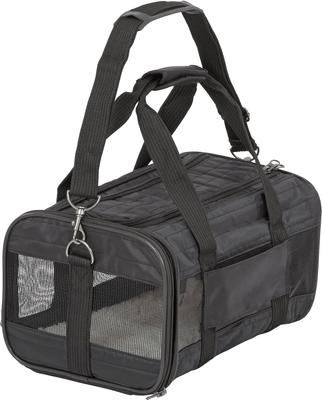 Show full view: Frisco Premium Travel Bag Dog & Cat Carrier, Black, Small slide 2 of 10