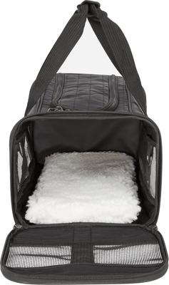 Show full view: Frisco Premium Travel Bag Dog & Cat Carrier, Black, Small slide 5 of 10