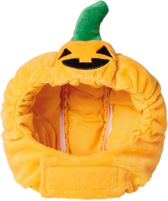 Show full view: Frisco Pumpkin Dog & Cat Hat Costume, Medium/Large slide 3 of 9