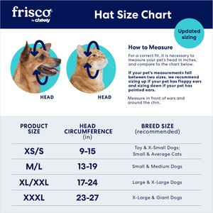 Frisco Pumpkin Dog & Cat Hat Costume, X-Small/Small