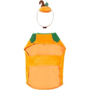 Frisco Pumpkin Jack O' Lantern Dog & Cat Costume, Medium
