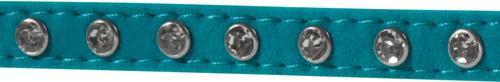 Show full view: Frisco Punk Velvet Cat Collar, Blue, 8 to 12-in neck, 3/8-in wide slide 3 of 6