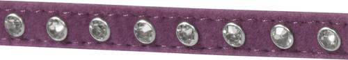Show full view: Frisco Punk Velvet Cat Collar, Purple, 8 to 12-in neck, 3/8-in wide slide 3 of 6