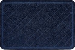 Frisco Quilted Cat Litter Mat, Navy