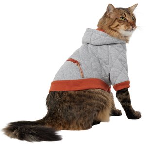 Frisco Quilted Dog & Cat Hoodie, Small