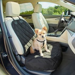 Frisco Quilted Front Carseat Cover, Black, Regular