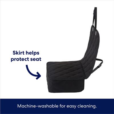 Show full view: Frisco Quilted Front Carseat Cover, Black, Regular slide 5 of 8