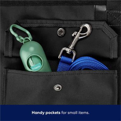 Show full view: Frisco Quilted Water Resistant Hammock Car Seat Cover, Black, Regular slide 7 of 10