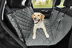 Frisco Quilted Water Resistant Hammock Car Seat Cover, Gray, Regular