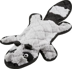 Frisco Raccoon Stuffing-Free Flat Plush Squeaky Dog Toy, Large