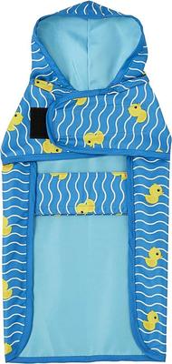 Show full view: Frisco Rainy Days + Rubber Ducky Dog Raincoat, Small slide 7 of 10