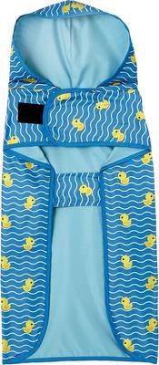 Show full view: Frisco Rainy Days + Rubber Ducky Dog Raincoat, X-Large slide 7 of 10