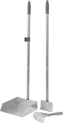 Show full view: Frisco Rake & Spade Set with Dustpan, Large + Handle Dog Poop Bag, Scented, 120 count slide 2 of 5
