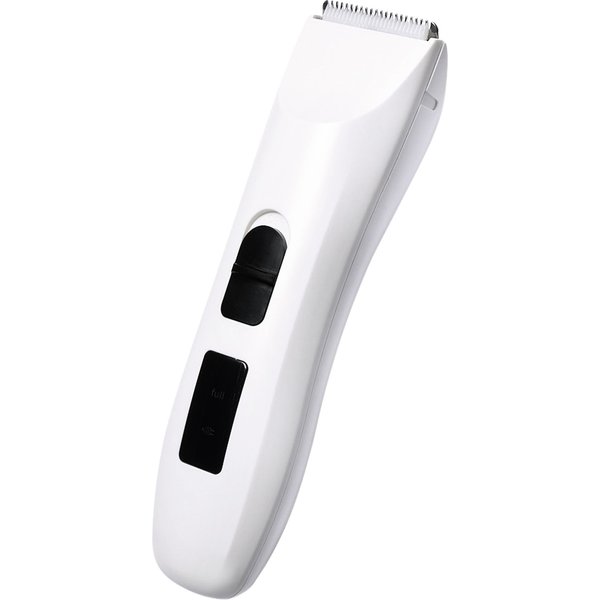 Wahl Yelp-Free Trimmer Dog Clipper, White/Silver