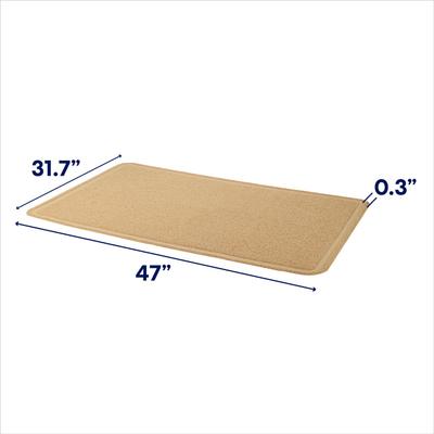 Show full view: Frisco Rectangular Cat Litter Mat, Beige, X-Large slide 2 of 5