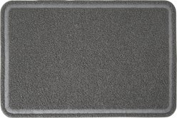 Frisco Rectangular Cat Litter Mat, Grey, Large