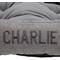 Show in main carousel: Frisco Rectangular Personalized Bolster Dog Bed w/Removable Cover, Dark Gray, X-Large slide 4 of 9