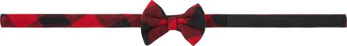 Show full view: Frisco Red Buffalo Plaid Dog & Cat Bow Tie, Medium/Large slide 4 of 8