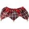 Show in main carousel: Frisco Red Plaid Cat Ruffle Collar with Bells, One Size slide 3 of 8