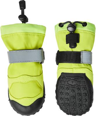 Show full view: Frisco Reflective Dog Boot, Lime Green, Large, 2 count slide 5 of 10