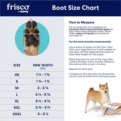 Show full view: Frisco Reflective Dog Boot, Lime Green, Medium, 2 count slide 3 of 10