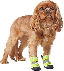 Frisco Reflective Dog Boot, Lime Green, X-Small, 2 count slide 1 of 8