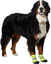 Frisco Reflective Dog Boot, Lime Green, XXX-Large, 2 count