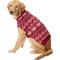 Show in main carousel: Frisco Reindeer Fair Isle Dog & Cat Christmas Sweater, Red, Large slide 1 of 8