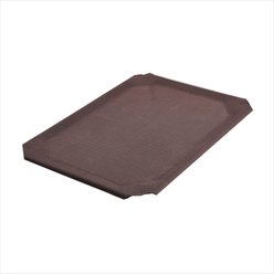 Frisco Replacement Cover for Steel-Framed Elevated Dog Bed, Brown, S: 28.3-in L x 22.4-in W, 1 count